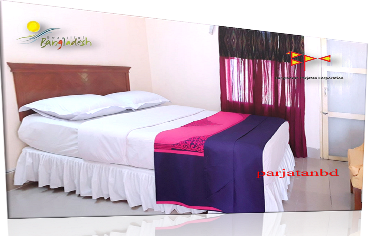 Room AC Queen Bed -1, Parjatan Motel Sylhet