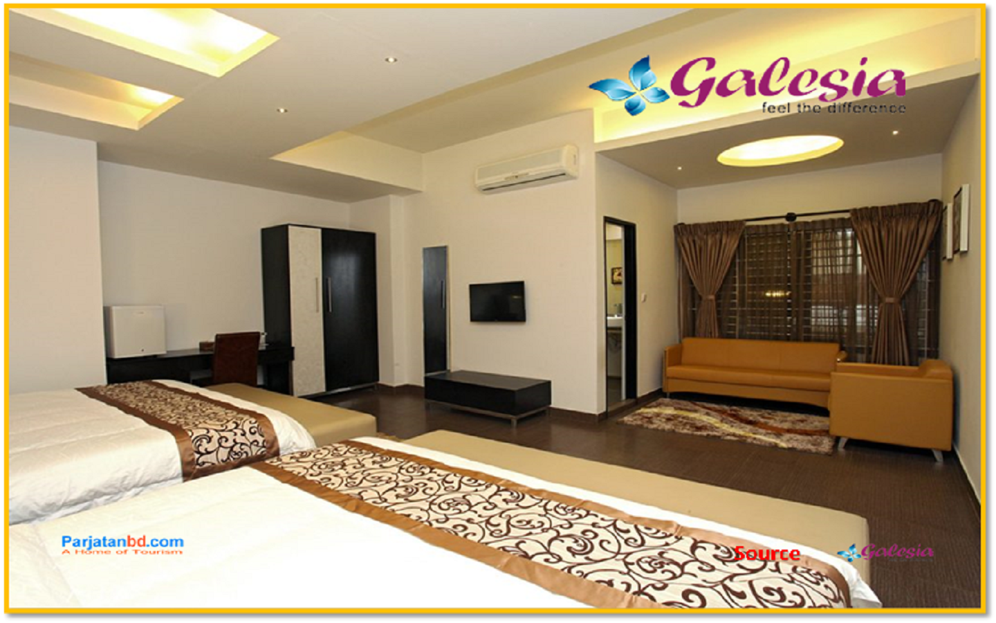Room Deluxe Luxury  -1, Galesia Hotel & Resort ltd., Banani