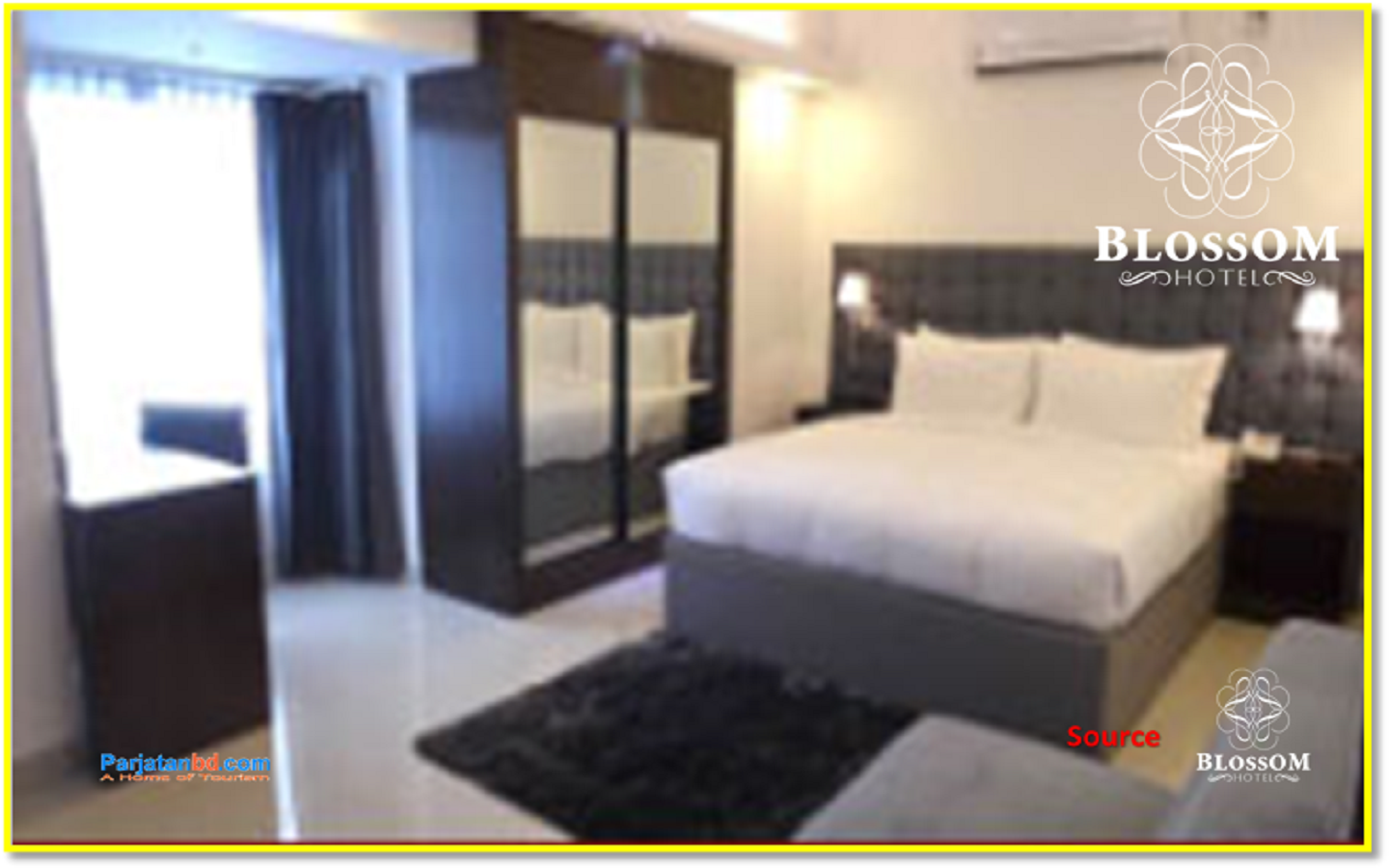 Room Super Deluxe -1, Blossom Hotel Pvt Ltd, Baridhara