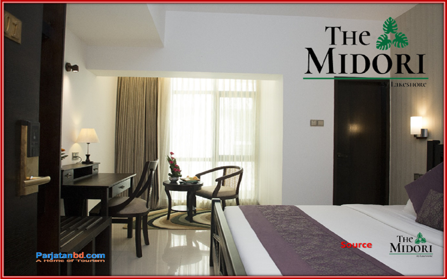 Room Deluxe -1, The Midori by Lakeshore, Gulshan 2