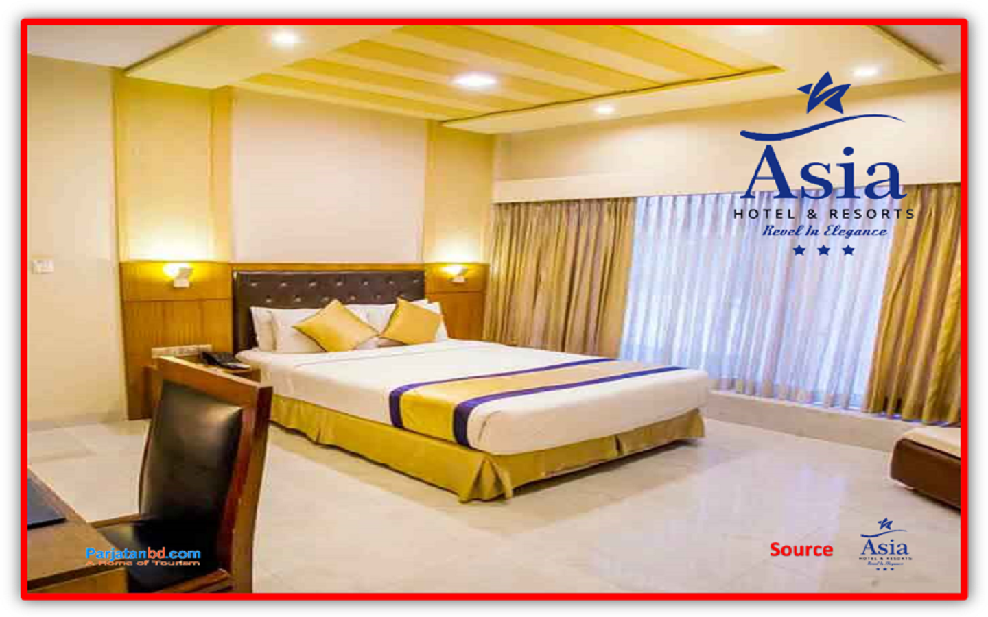 Room Super Premier Deluxe Room  -1, Asia Hotel & Resorts, Topkhana Road