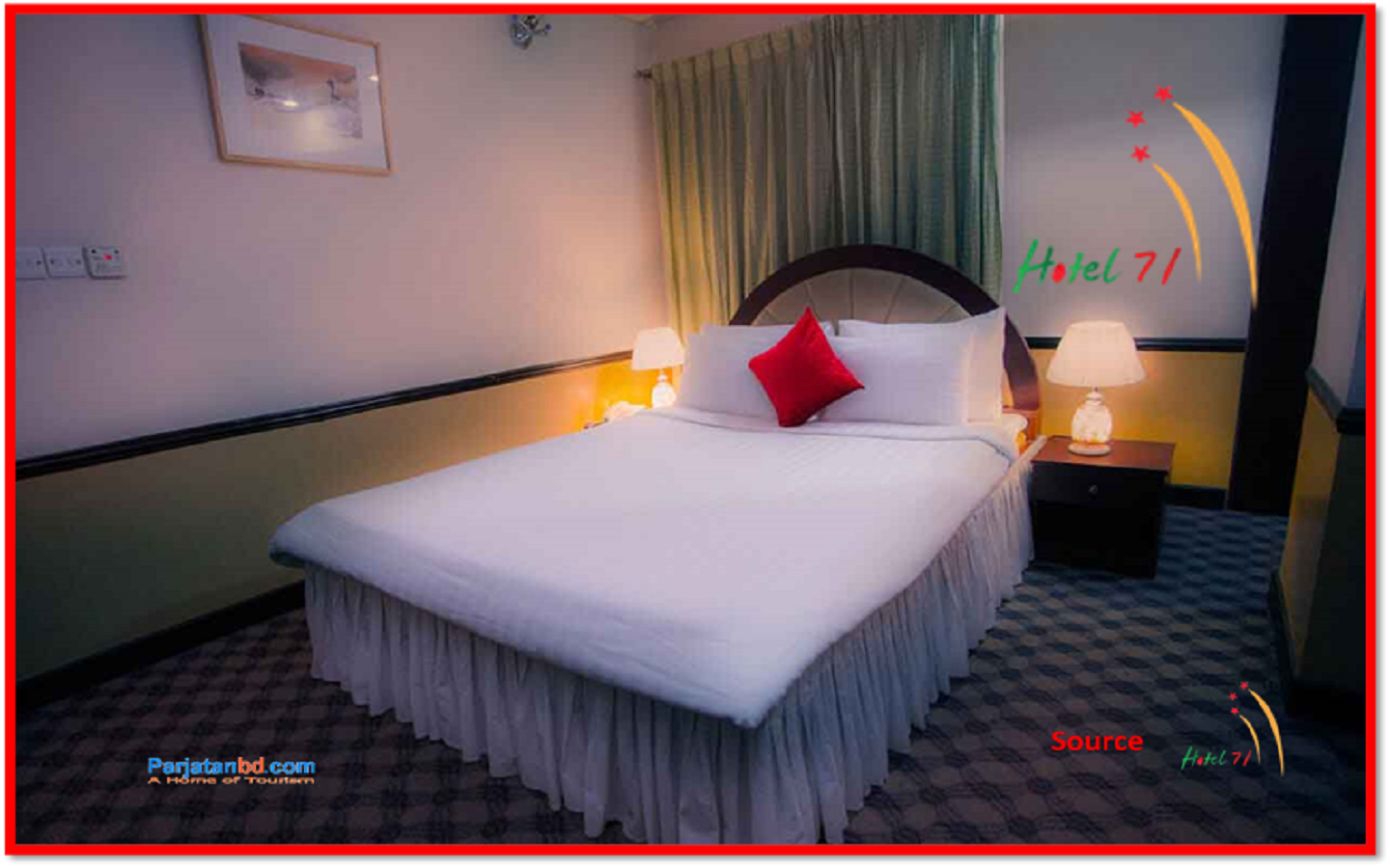 Room Deluxe Double -1, Hotel 71, Bijoynagar