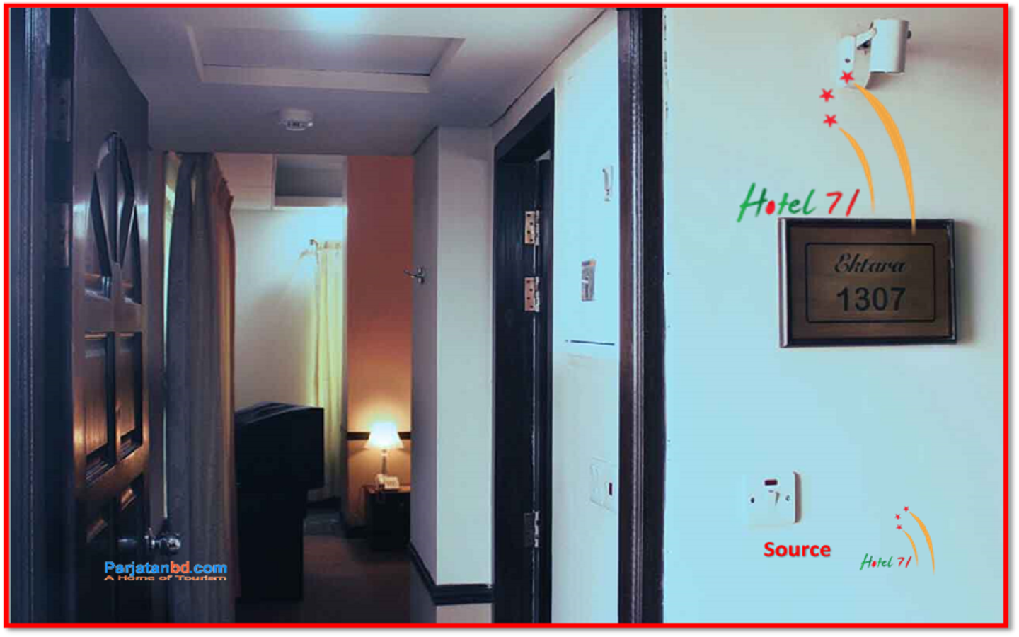 Room Premier Single -1, Hotel 71, Bijoynagar