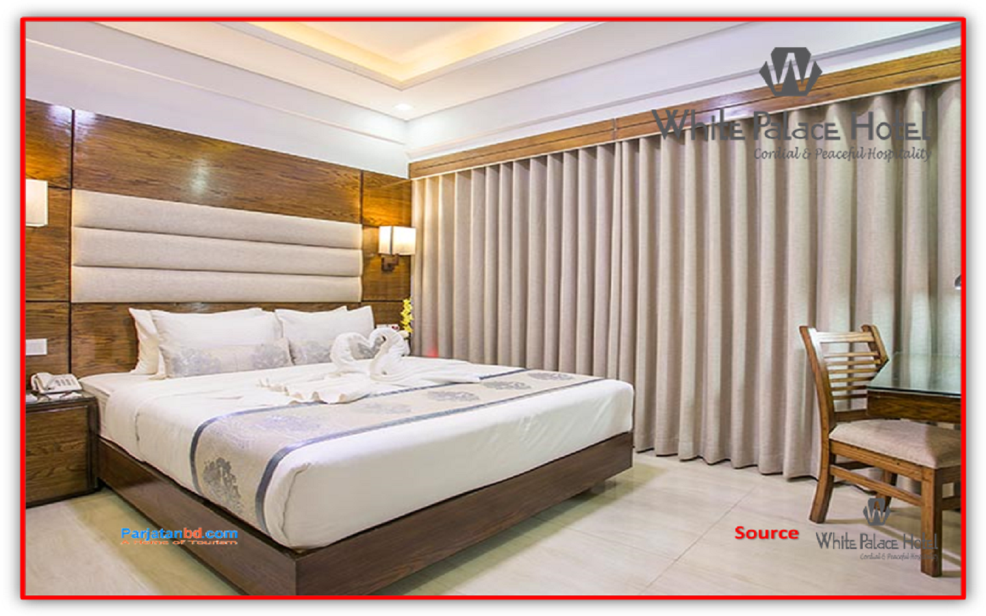 Room Deluxe -1, White Palace Hotel, Uttara