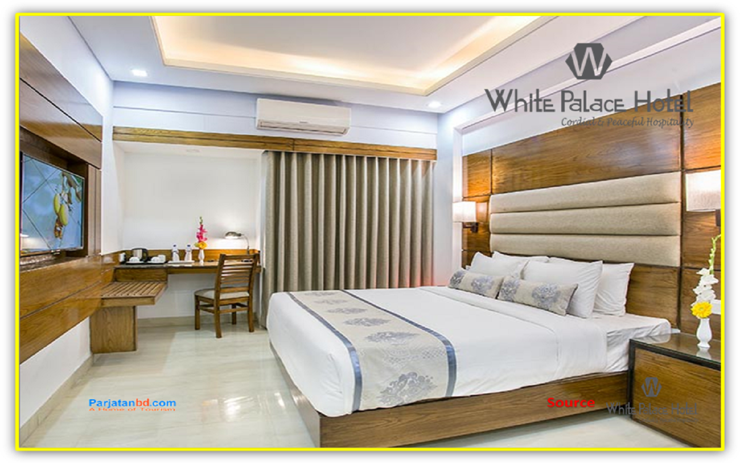 Room Super Deluxe -1, White Palace Hotel, Uttara