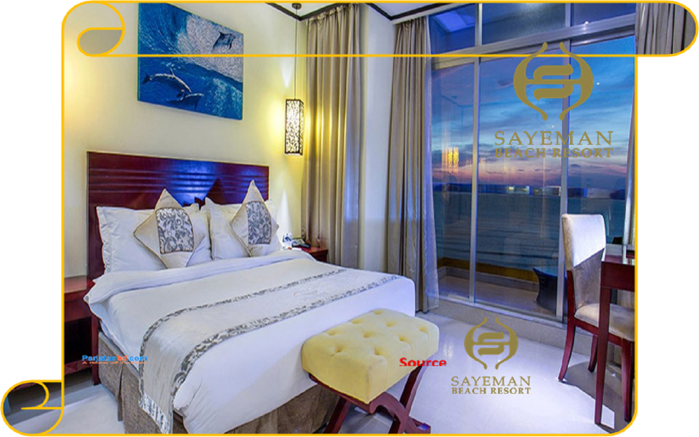 Room Panorama Ocean Suite -1, Hotel Sayeman, Coxs Bazar