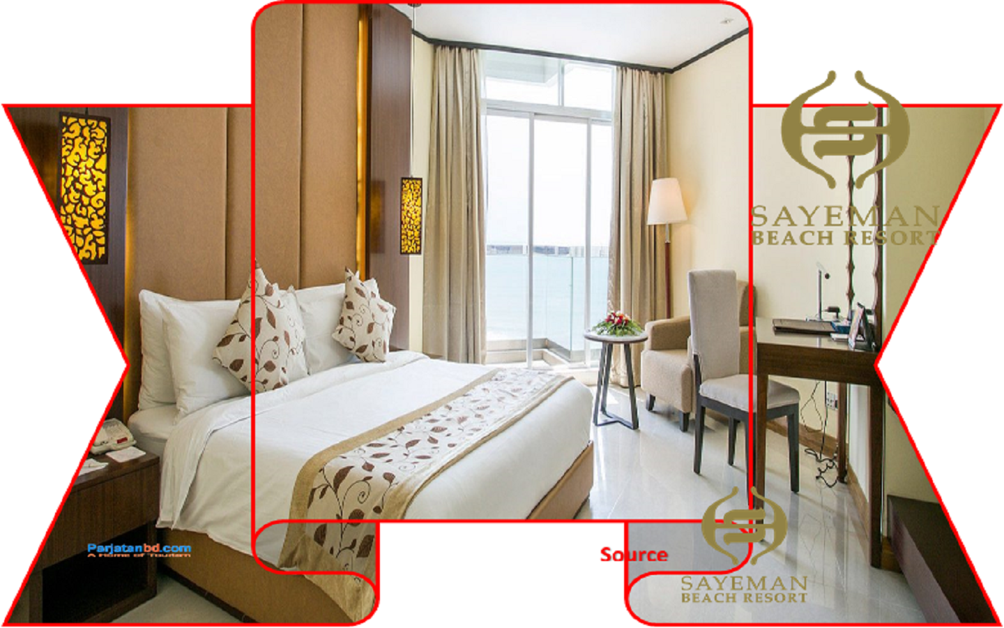 Room Infinity Sea View -1, Hotel Sayeman, Coxs Bazar