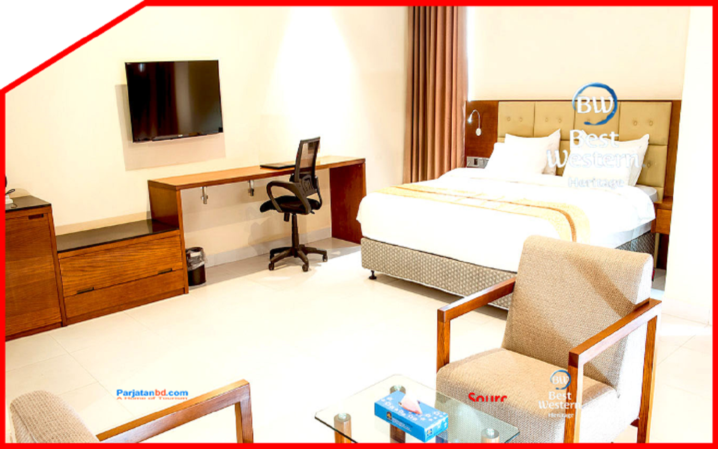 Room Superior Double and Twin -1, Best Western Heritage Hotel, Coxs Bazar