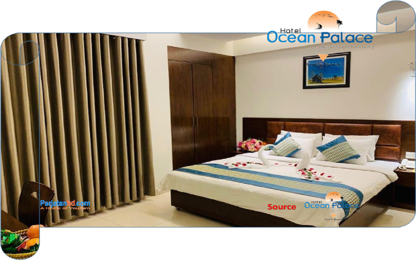 Room Honeymoon Suite -1, Ocean Palace Hotel, Coxs Bazar