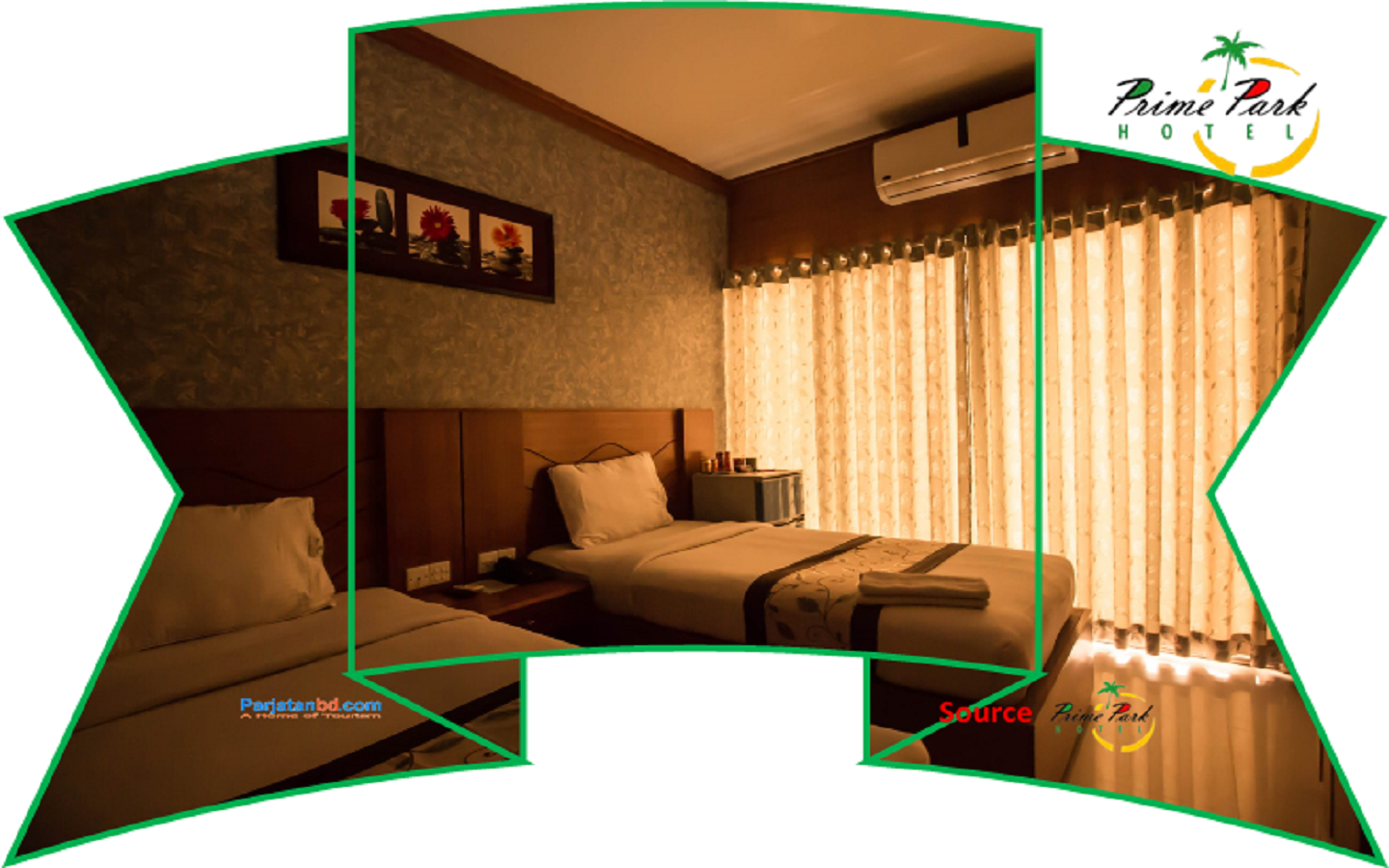 Room Twin Premium Room -1, Prime Park Hotel, Coxs Bazar