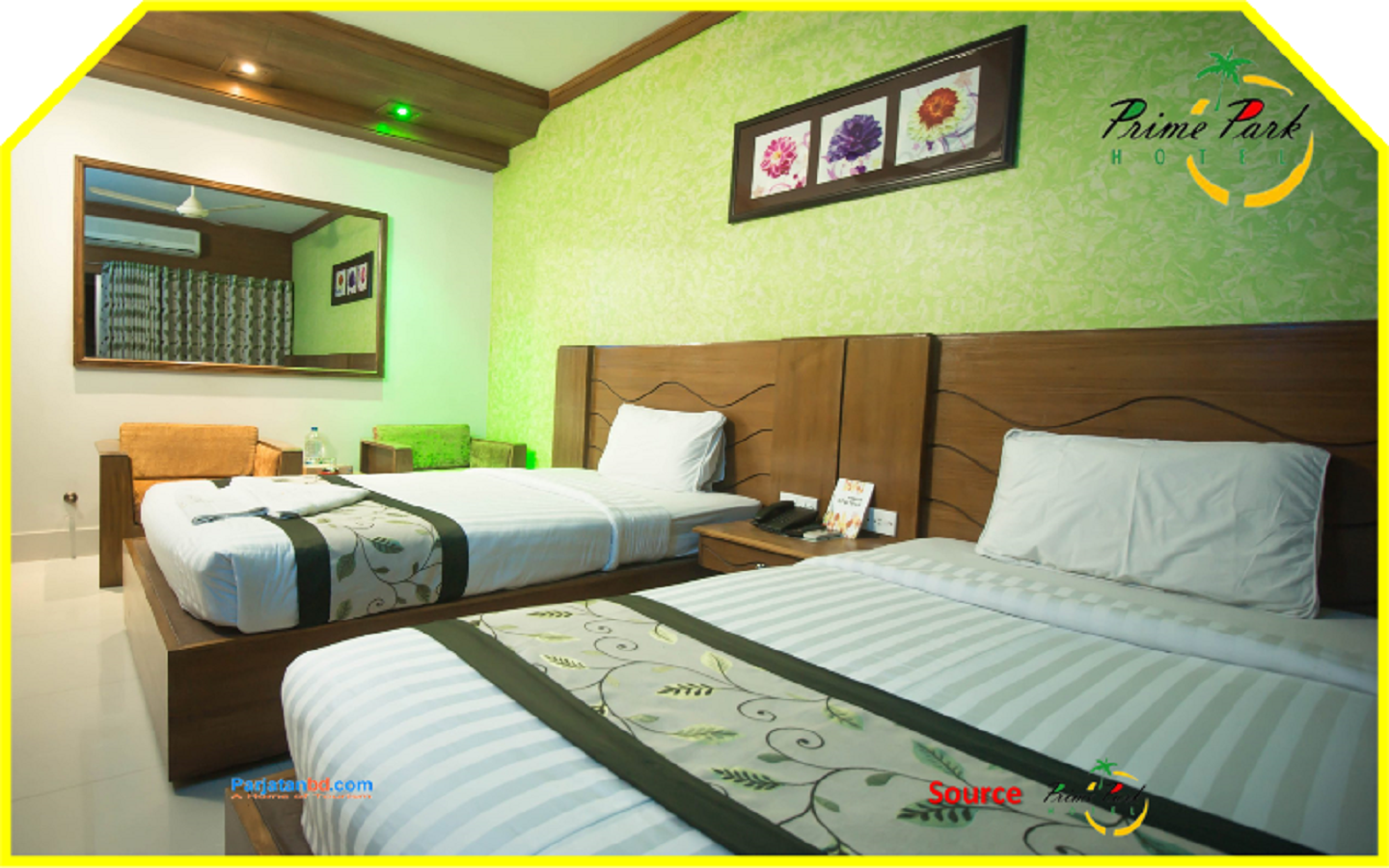 Room Twin Premium Room -1, Prime Park Hotel, Coxs Bazar