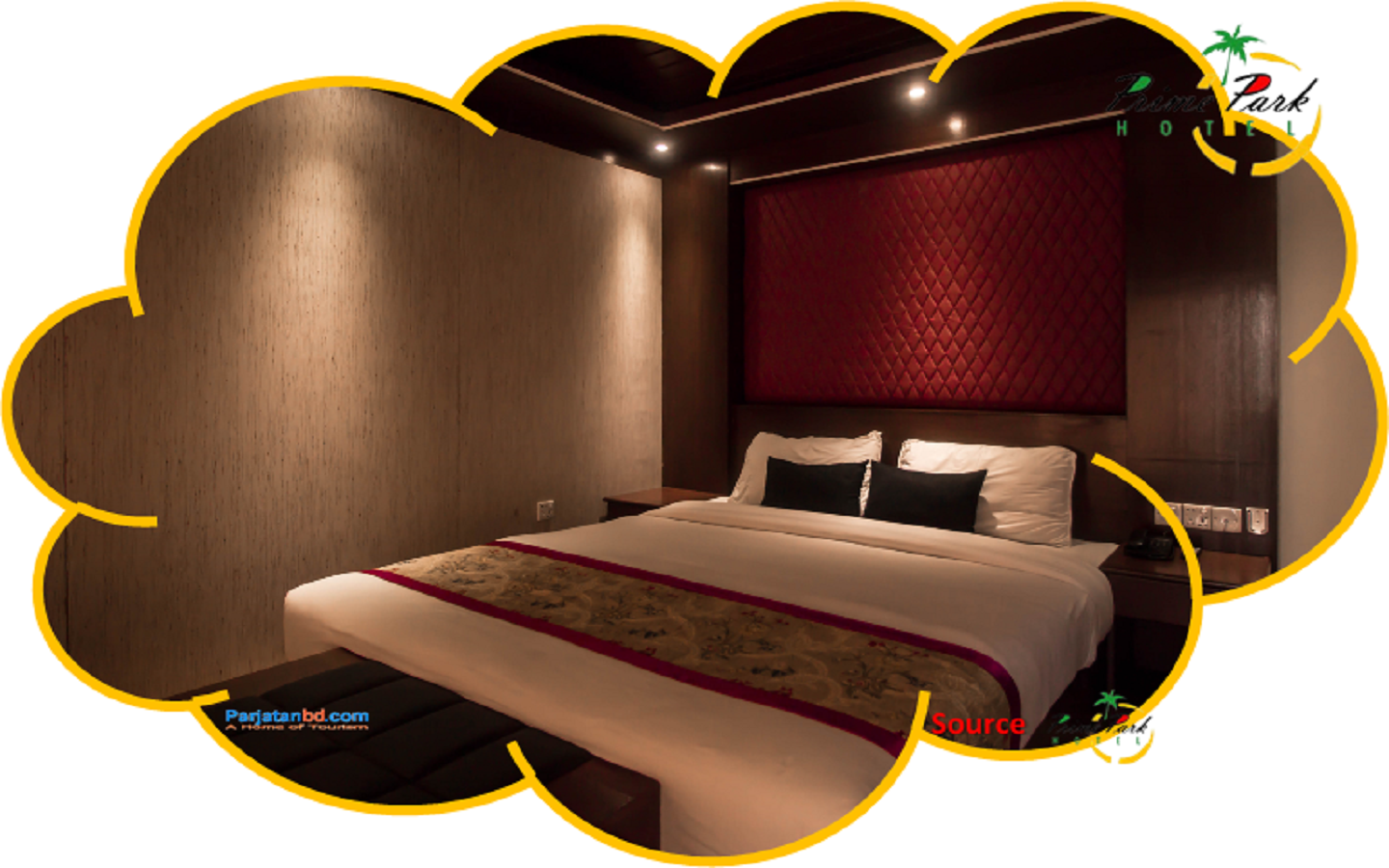 Room Honeymoon Suite -1, Prime Park Hotel, Coxs Bazar